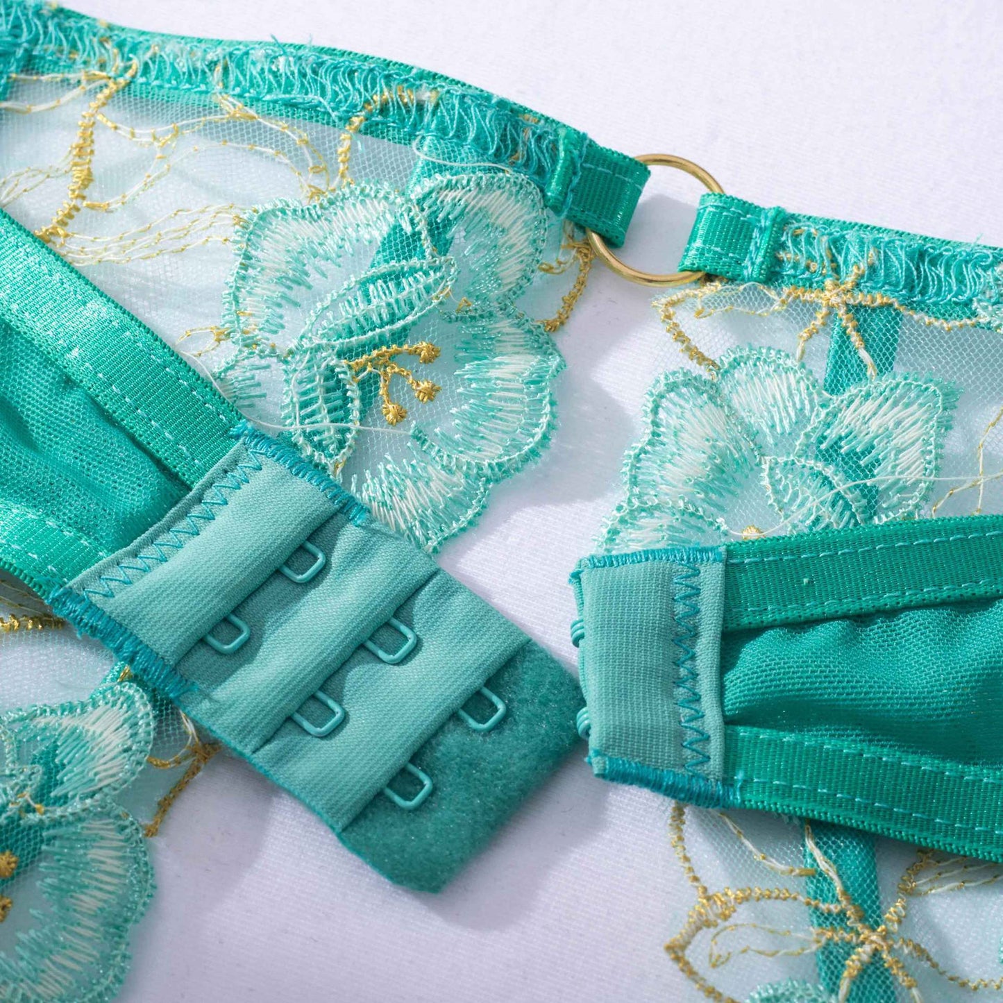 Emerald Oasis Lingerie Set